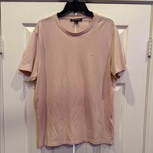 Michael Kors Men's Light Pink Short Sleeve Tee
